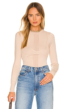 Izario Layered Sweater Lovers and Friends $102 