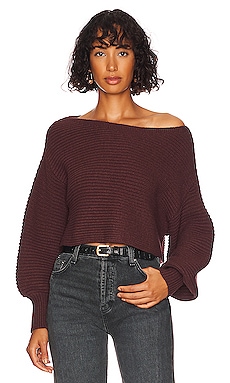 Lovers + Friends Camille Off Shoulder Sweater Lovers and Friends $168 NEW