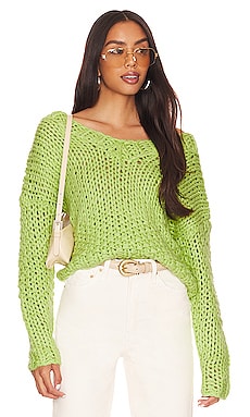 Free people clearance neon sweater