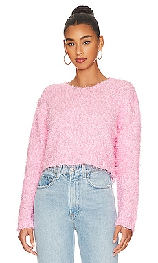 Mandy Shaggy Cropped Sweater Lovers and Friends