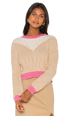 

Свитер kaiden - Lovers + Friends, Nude, Вырез лодочкой