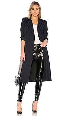 

Пальто с запахом tove - Lovers + Friends, Синий, Длинный