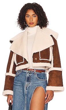 Dutton Cropped Jacket Lovers and Friends $298 