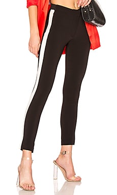

Облегающие укороченные спортивные брюки skinny - Lovers + Friends, Черный, Высокая талия