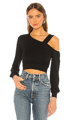 Lovers and Friends Rosaline Top in Black | REVOLVE