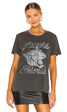 

Классическая футболка wolf - Lovers + Friends, Черный, Короткий рукав
