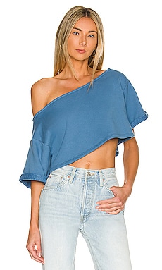 Cropped Off Shoulder Top Lovers and Friends $76 