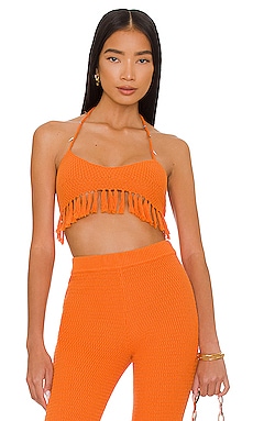 Product image of Lovers and Friends Devitta Crop Top w/ Fringe. Click to view full details