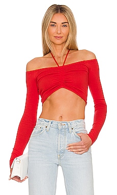 Kami Ruched Tie Top Lovers and Friends $178 