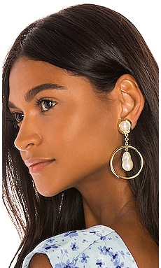 

Серьги bridgette - LPA, Металлический золотой, Серьги