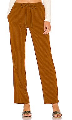 

Брюки с высоким поясом hera - LPA, Коричневый, Casual Pants