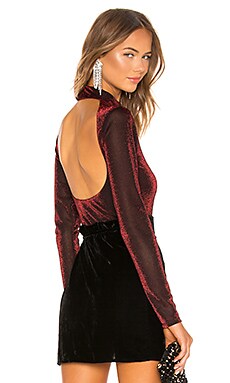 

Боди back cut out - LPA, Красный, Боди