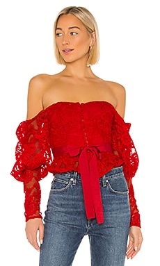 LPA Donna Top in Red | REVOLVE