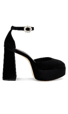 ALOHAS ESCARPINS TAKE OFF en Black REVOLVE