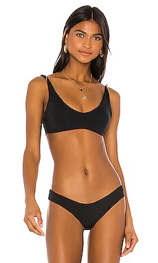 L*SPACE Mandy Twist Top in Black