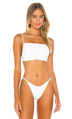 X REVOLVE Splash Ruched Bikini Top L*SPACE $54 (FINAL SALE) 