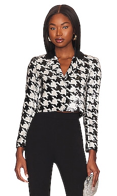 Product image of Le Superbe Uptown Girl Houndstooth Jacket. Click to view full details