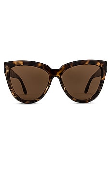 Le Specs Liar Liar Sunglasses in Volcanic Tort & Brown Mono | REVOLVE