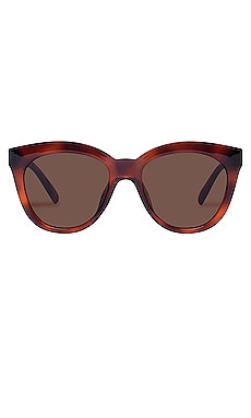 Le Specs Resumption Sunglasses in Toffee Tort | REVOLVE