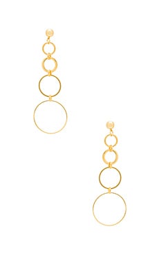 Product image of LARUICCI Cascading Circles Earring. Click to view full details