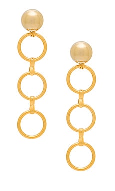 Product image of LARUICCI Linked Circle Earrings. Click to view full details