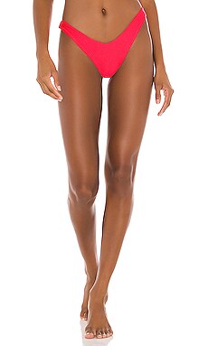 Product image of Luli Fama Cosita Buena High Leg Brazilian Bikini Bottom. Click to view full details