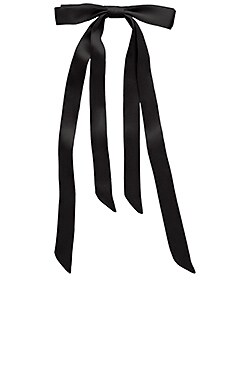 

Заколка long tail ribbon - L. Erickson USA, Черный, Аксессуары для волос