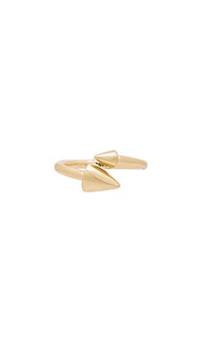Product image of Luv AJ The Open Spike Ring. Click to view full details