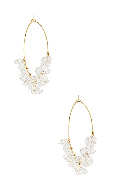 Rock Candy Wire Hoops Luv AJ $85 