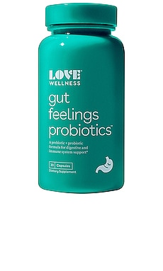 Gut Feelings Probiotics Capsules Love Wellness $30 