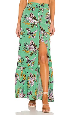 Maaji Trop Tropic Andromeda Skirt in Green | REVOLVE