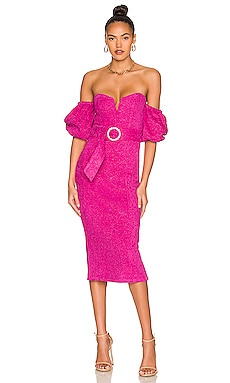 Penelope Midi Dress MAJORELLE $258 