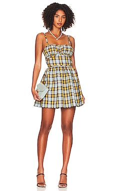 Krysta Mini Dress MAJORELLE $218 NEW