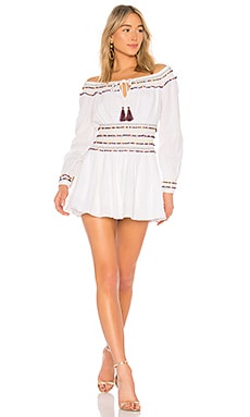 MAJORELLE Carly Marie Dress in White Multi | REVOLVE