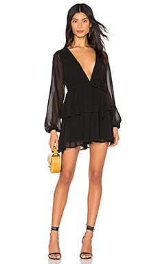 MAJORELLE Berkshire Dress in Black | REVOLVE