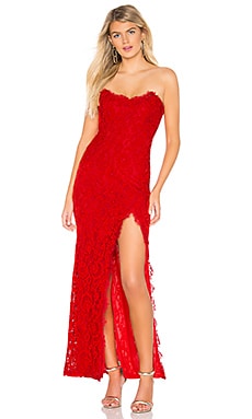 

Вечернее платье lavinia - MAJORELLE, Красный, Топ с вшитым бюстгальтером