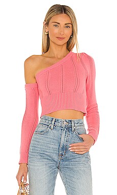 MAJORELLE Landau Sweater in Blush Rose | REVOLVE