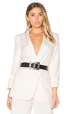 MAJORELLE Malawi Blazer in Ivory | REVOLVE