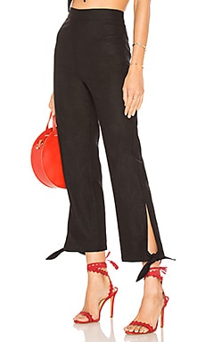 MAJORELLE Brexley Pant in Black