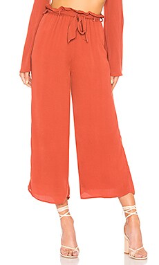 

Шорты paperbag shawn - MAJORELLE, Кирпичный, Culotte