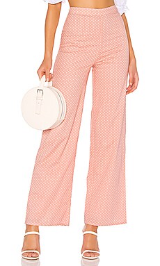 

Брюки с широкими штанинами brandy - MAJORELLE, Peach, Широкие