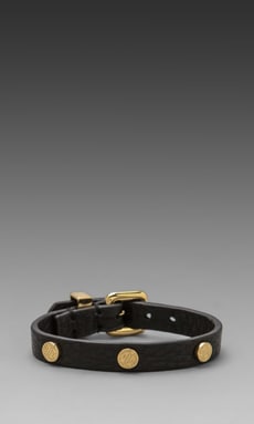 Marc jacobs best sale leather bracelet