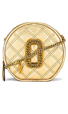 

Сумка status round - Marc Jacobs, Металлический золотой, Сумки через плечо
