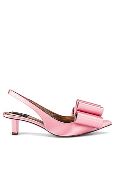 

Туфли на каблуке bow slingback - Marc Jacobs, Розовый, Туфли на каблуке