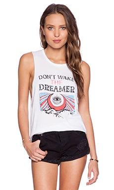 MATE the Label Mate Don't Wake The Dreamer Tank in White