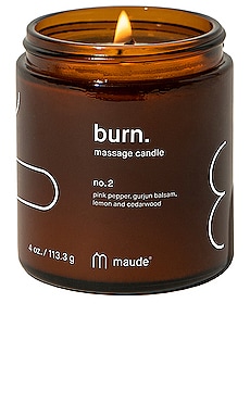Burn Massage Candle No. 2 maude $30 BEST SELLER