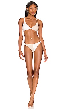 Product image of MATTHEW BRUCH Kimmie Colorblock Bikini Set. Click to view full details