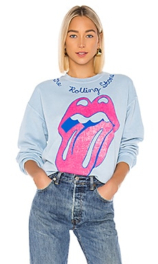 The Rolling Stones Chainstitch Sweatshirt Madeworn $220 