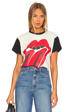 T-SHIRT COLORBLOCKED THE ROLLING STONES Madeworn