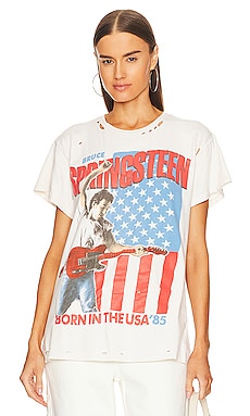 Product image of Madeworn Bruce Springsteen Destroyed Tee. Click to view full details